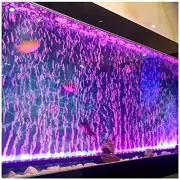 Aquarium Light Underwater LED Air Bubble Light Submersible Fish Tank 88cm/34.6"