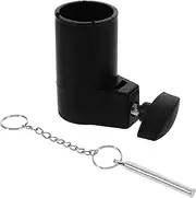 VALICLUD Mannequin Head Stand Accessory Tripod Connector for Wig Holder Durable Support Part for Hairdressing Schools Salons Versatile Height Angle Adjustments
