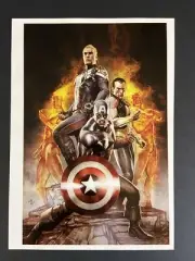 Invaders Now #1 COVER - Marvel Comic Book Poster 8x11 Adi Granov