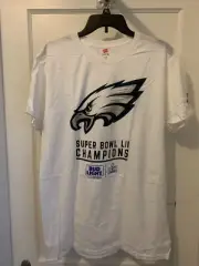 Philadelphia Eagles Superbowl LII Bud Light T Shirt Plus 2 Eagles Koozis Large