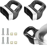 2 Pcs Pot Short Side Handles Replacement Pot Metal Handle Universal Pan Side