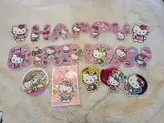 Hello kitty birthday Party Favor Bags, Banner, Plates, Decorations