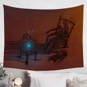 Remote Cool Fiction Art Tapestry