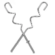 Dough Hook for Hand Mixer Replacement for Kitchenaid Hand Mixer Dough Hooks KHM512, Stainless Steel Silver