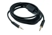 SYSTEM-S Audio Replacement Cable 2 M Aux 3,5 MM Jack for Logitech G Astro A50