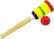 KICHOUSE 1Pc Wooden Kendama Toy for Boys and Girls Hand-Eye Coordination Games Party Favor Toys Boys and Girls
