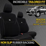 Mazda BT-50 UN - GP4 Neoprene 2x Front Seat Covers (Made to Order)