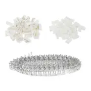 2.54mm Connector 6 Pin Male Female Header Right Angle Housing Crimp DIP 30 Set