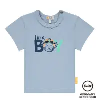 在飛比找Yahoo奇摩購物中心優惠-STEIFF德國精品童裝 字母短袖T恤 上衣 9個月-1.5