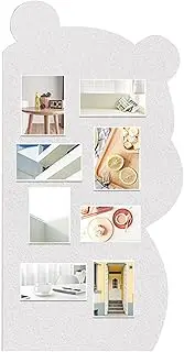 Felt Cork Board | Push Pin Panels Decorative Picture Display Board,Aesthetic Wall Bulletin Panel Photo Display Decor for Pictures Cards Decorations