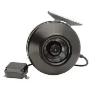 Soler & Palau Steel 8"D,7.6"H,9.5"W Inline Duct Fan PV-100X Soler & Palau