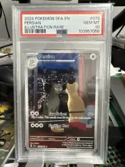 PSA 10 - Persian IR 078/064 SV Shrouded Fable - Pokemon