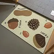 Door Mat, Indoor Outdoor Entrance Mat, Non-Slip Entrance Mat for Front Door, Indoor and Outdoor Entrance Patio for Front Door
