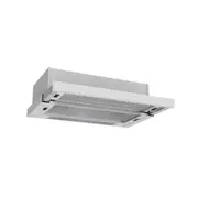 Chef 60cm Pullout Rangehood - White
