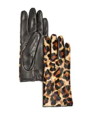 Bloomingdale's Cashmere Lined Calf Hair Gloves - Exclusive 6