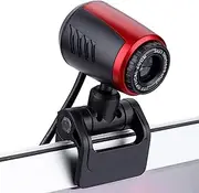 USB2.0 Video Camera with MIC, 0.3MP HD Webcam Web Camera Cam Glass Lens 360 Degree Mini Web Camera for MSN/Yahoo/Skype for Computer PC Desktop Laptop