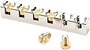 Yardwe String Metal Guitar String Nut and Saddle Replacement for Enhanced Tone and Sustain Support for Electric and Acoustic Guitars present for Music Enthusiasts