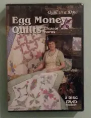 eleanor burns EGG MONEY QUILTS DVD NEW