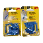(30) Blue 3M 03883NA WIRE SPLICE CONNECTORS FOR USE WITH 22-18 GAUGE WIRE