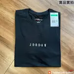 ★72折↘850元台灣公司貨JORDAN AIR CREW 文青 刺繡字體 休閒 棉質 黑 DM3183-010