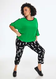 [Taking Shape] Taking Shape Chiffon Enchanted Top Size 22 in Jelly Bean Green - Plus Size Women's Clothing Jelly Bean Green