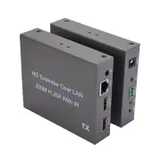 CAT5E/CAT6(TCP/IP) HDMI-compatible Extender Over LAN 200M H.264 with IR Part
