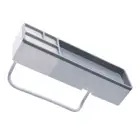 No Punching Rack Toddler Small Bathroom Wall Shelf Mounted Towel