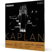 D'Addario Kaplan Amo Violin A String, 1/2 Scale, Medium Tension