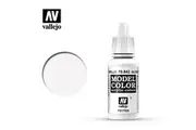 Vallejo Model Color Paint 17mL Gloss White 70.842