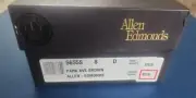 Allen Edmonds “PARK AVENUE" Cap-Toe Oxfords Brown 8 D New In The Box Made in USA