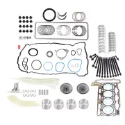 Engine Pistons Gasket Bearings Kit & Timing Kit for Mini Cooper R56 R60 R61 (for: Mini)