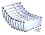 10 pack Acrylic Single US Bank Note Currency Display Dollar Case Frame Holder