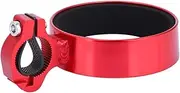 Lightweight Alloy Aluminum Water Bottle Holder Tea Coffee Cup Cycling Accessory Black (Red)