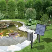 Solar Pond Aerator 2.5W/7V Air Pump Oxygenator 0.6L/min Solar Pump For Pond W