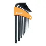 Sidchrome SCMT29530 - Hex Key Set 9 Piece Metric Long Arm Ball Point