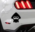 Splatoon Inkling Super Smash Bros Indoor/Outdoor Matte Black Vinyl Decal 5.6x5.1