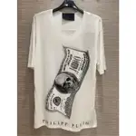 PHILIPP PLEIN PP 水鑽 骷顱頭 短T T恤 短袖