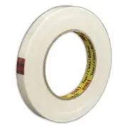 Scotch Filament Tape, 3" Core, 1"x60 Yards, Clear