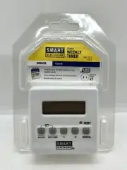 Smart Electrician 1-Outlet Digital 7-DAY Indoor Programmable Timer Plug In 125 V