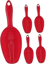 ASAKKURA 5pcs Kitchen Spoon for Grains Flour and Ice Cubes for Tea Jars Jars Home Buffets and Food Serving