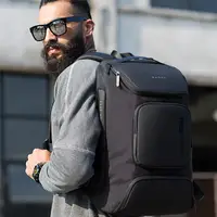 在飛比找PChome24h購物優惠-【leaper】立體多口袋USB充電商務旅行電腦後背包