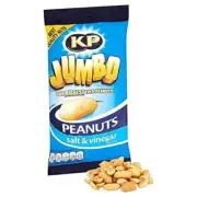 KP Jumbo Peanuts Salt & Vinegar 180g