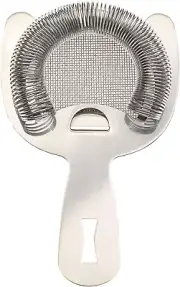 Fine Mesh Spring Strainer, Stainless Steel