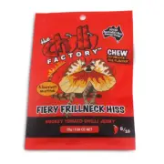 The Chilli Factory FIERY FRILLNECK HISS Smokey Tomato Chilli Jerky, 25g [No MSG]