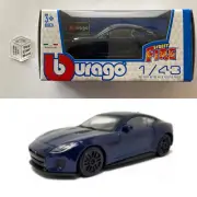 BBURAGO 1/43 - Jaguar F-Type (Blue - Street Fire - Boxed) E09g