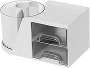 AUTSUPPL Desktop Storage Box Classified Pens Box Desktop Drawer Box Organizer for Sundries Files