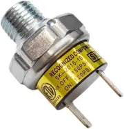 Air Pressure Switch 120-150 PSI Tank Mount Type Thread 1/4" NPT 12V 24V DC Air C