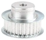 RS Pro TIMING BELT PULLEY 28-Teeth 22.35mm OD, 4mm Bore,Suit 6mm Width,Aluminium