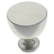 1-1/4" Chapman Knob Heirloom Silver