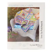 Pleated Log Cabin Quilt Pattern By Lynne Wilson Designs Tracked Post Quilting Sewing